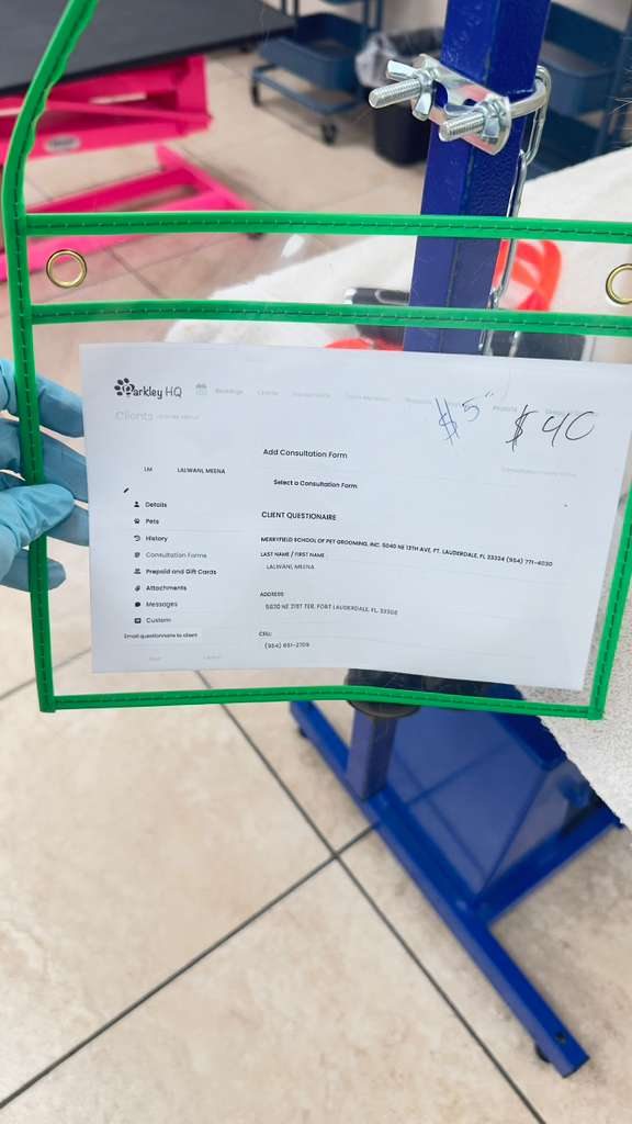 Contrato/Evaluación de estudio