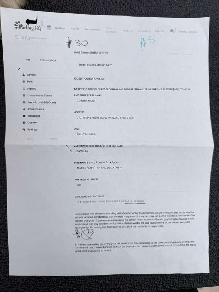 Contrato/Evaluación de estudio
